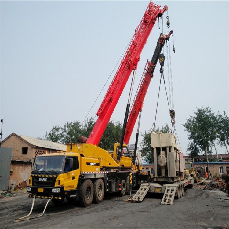 文登附近大吊车出租|工地吊装设备租赁